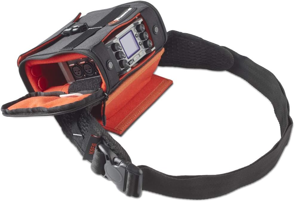 K-Tek KSF6 Stingray Bag for Zoom F6 Mixer/Recorder (now with Clear Shield)