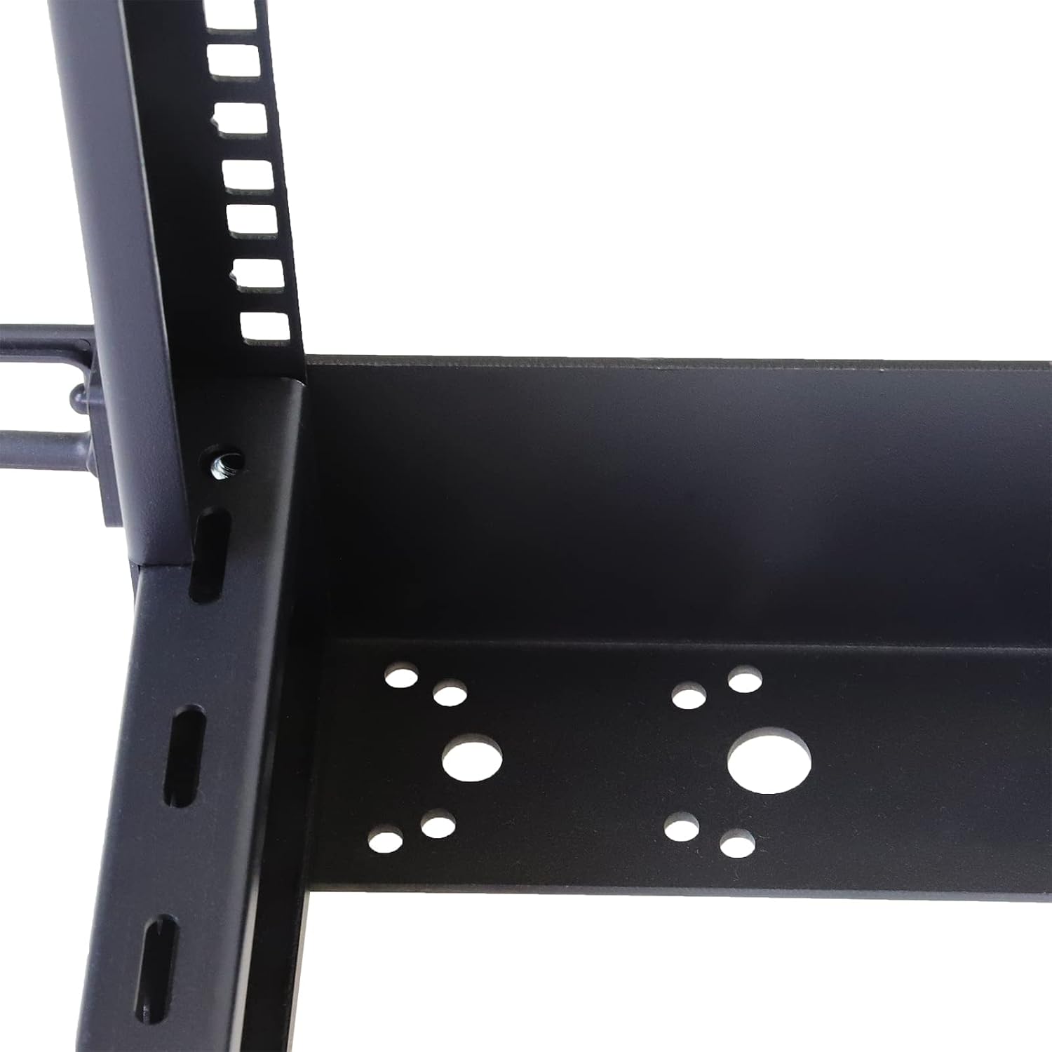 AEONS 18U 4-Post IT Open Frame Server Rack 19 Inch Depth-Adjustable (22' to 40') Network Equipment AV Gear w/Cable Management