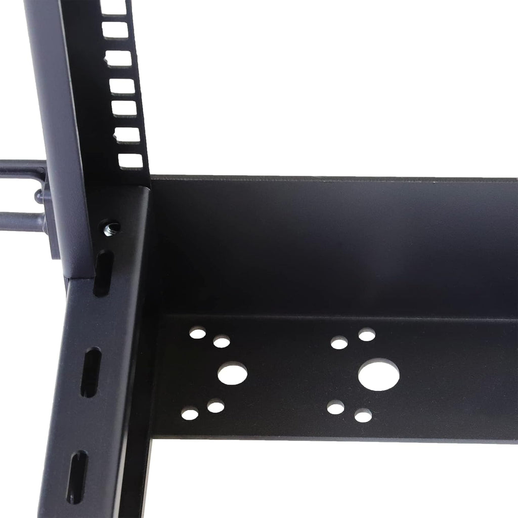 AEONS 27U 4-Post IT Open Frame Server Rack 19 Inch Depth-Adjustable (22' to 40') Network Equipment AV Gear w/Casters and Cable Management