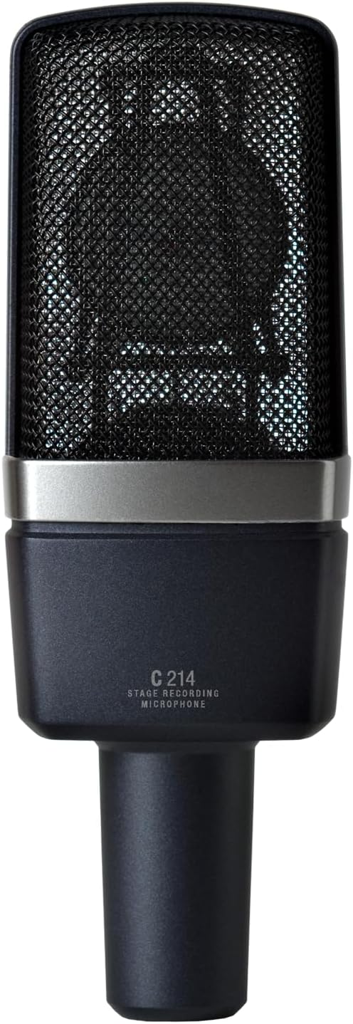 AKG Pro Audio C214 Professional Large-Diaphragm Condenser Microphone, Matched Pair, C214 Pair