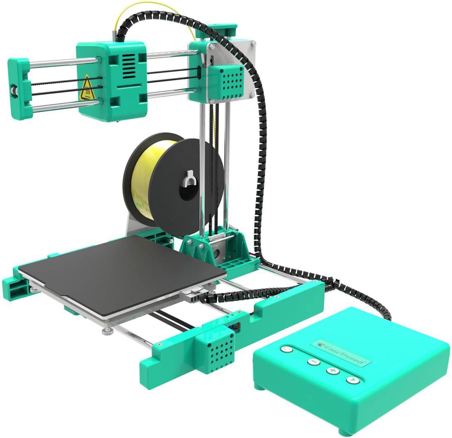 Mini 150mmx150mmx150mm Hotbed Small Eductaion Entry Level Consumer Personal 3D Printer, Print Size for Children Household Education