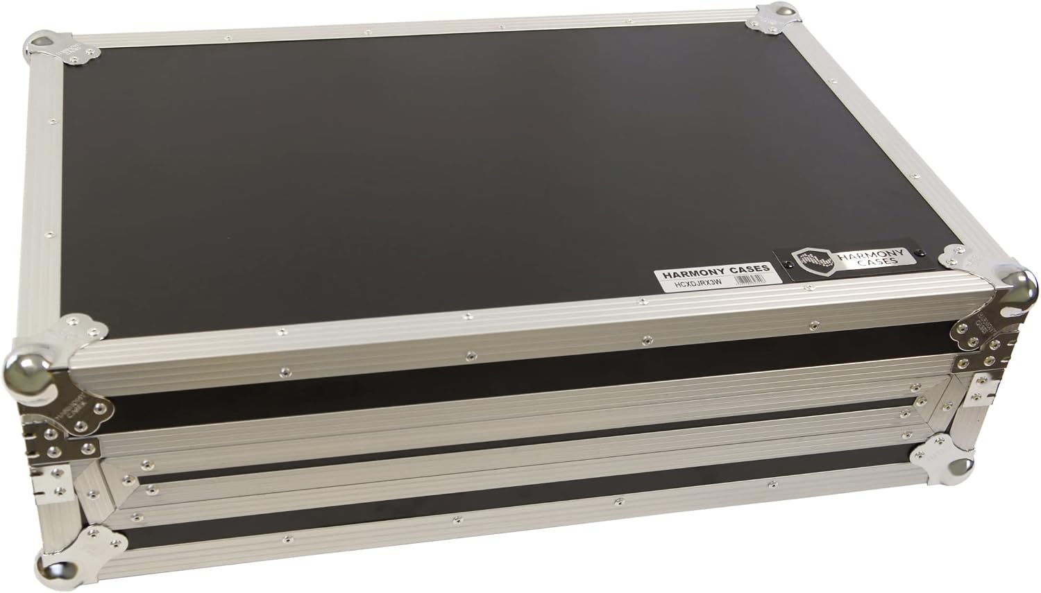 Harmony Audio HCXDJRX3W Flight Road DJ Custom Case fits Pioneer XDJ-RX3 Controller W/Wheels
