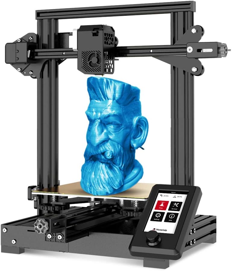 Voxelab Upgraded Aquila X3, FDM 3D Printer 25-Point Auto Leveling and Removable Magnetic PEI Steel Platform, Speed up to 200mm/s, 220×220×250mm Printing Size (Aquila S2)