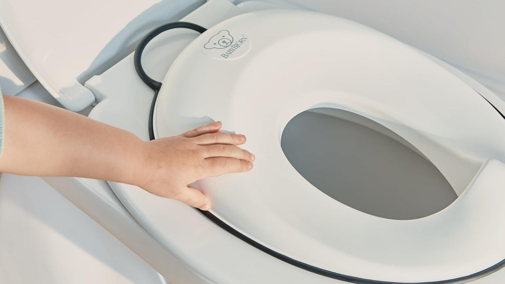BABYBJORN Toilet Trainer - White/Black, 11.5x14x3.5 Inch (Pack of 6)