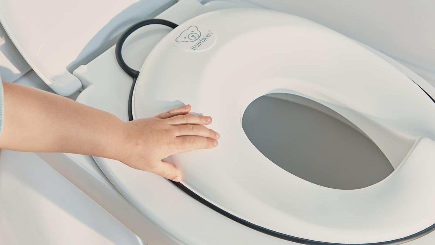 BABYBJORN Toilet Trainer - White/Black, 11.5x14x3.5 Inch (Pack of 6)