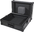 ProX T-TTBL Turntable Travel Case, Pro Audio Foam Kit, Universal Style, Black on Black