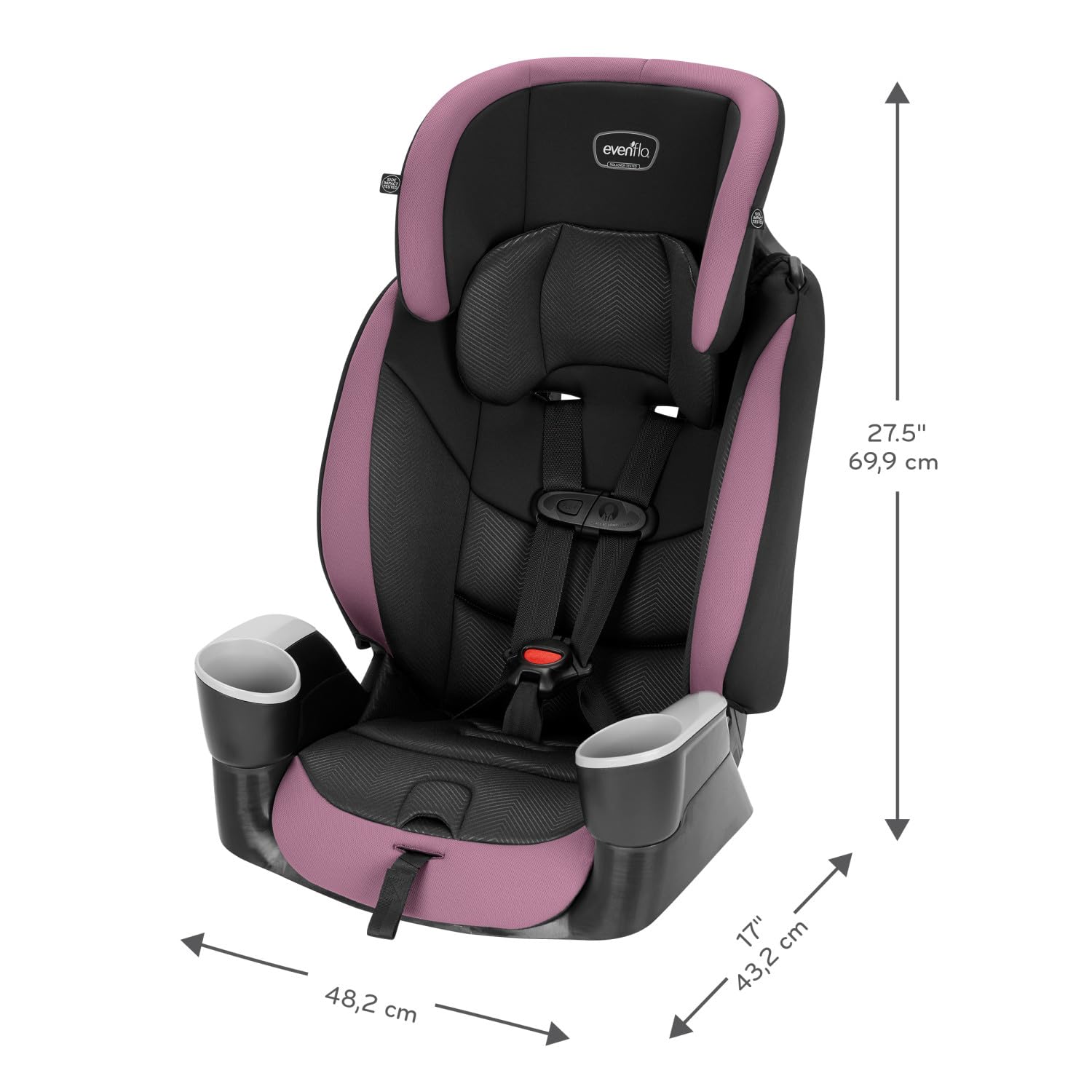 Evenflo Maestro Sport Booster Car Seat (Whitney Purple)