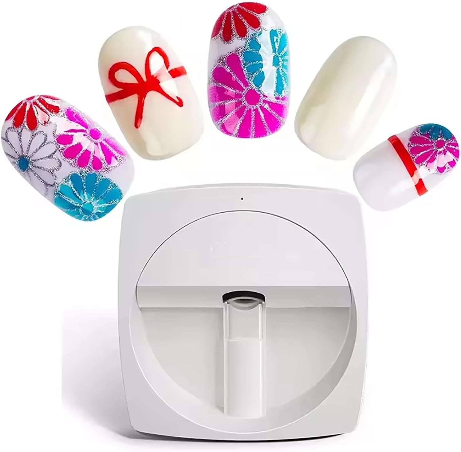 Digital Mobile Nail Art Printer, 3D Smart Nail Painting Machine, Support WiFi/DIY/USB, 2400Dpi Printing Resolution, for Kid/Nail Studio/Manicurist/Nail Lovers