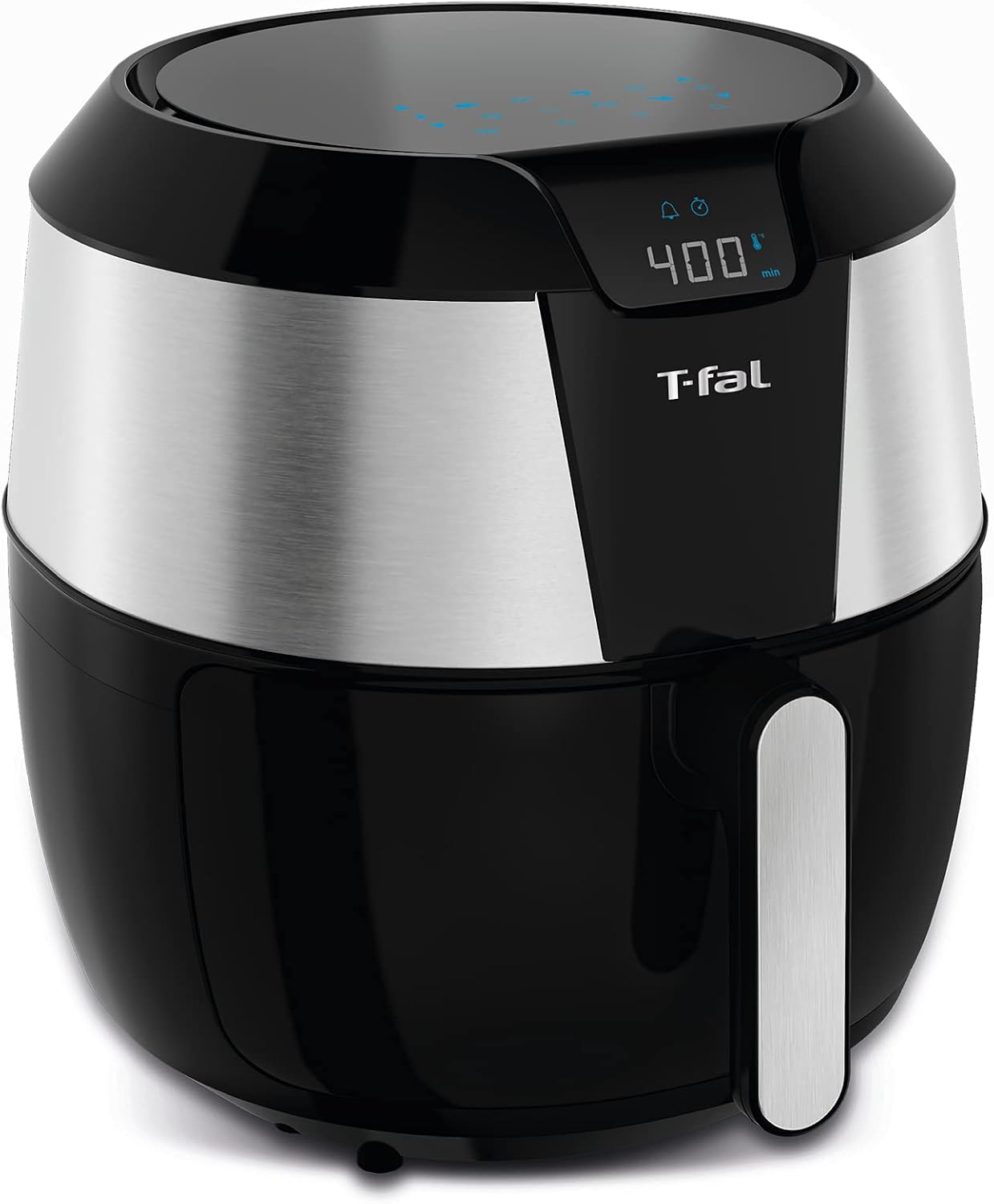 T-fal Easy Fry XXL Air Fryer & Grill Combo with One-Touch Screen, 8 Preset Programs, 5.9 quarts, Black & Stainless Steel