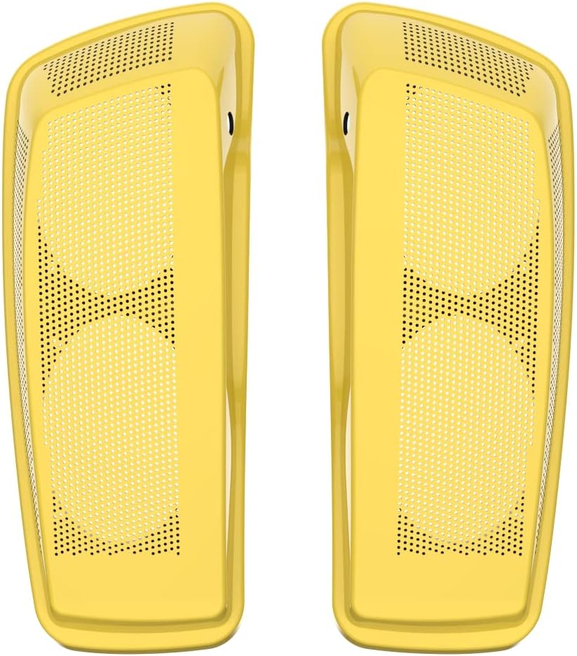Advanblack Saddlebag Dual 6x9 Speaker lids, Audio Covers Fit for H-D Touring, Road Glide, Street Glide Special, Road King, 2014 2015 2016 2017 2018 2019 2020 2021 2022 2023