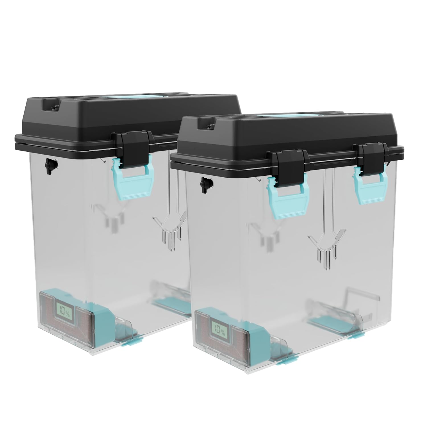 Polymaker PolyDryer Box XL 2-Pack Sealed Filament Storage Box, Fits up to 3kg Spools, Print Without Breaking the Seal, Compatible with 1.75/2.85/3.00mm Filament