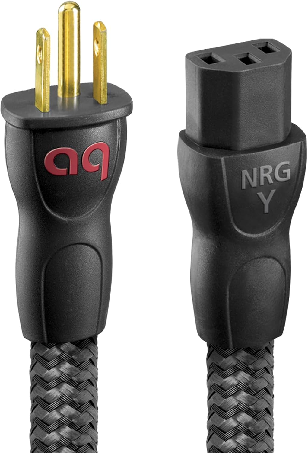 AudioQuest PQ505NA PowerQuest 505 12 Outlet Surge Protector with an AudioQuest NRGY3US01 1.0M Low-Noise AC Power Cable (2023)