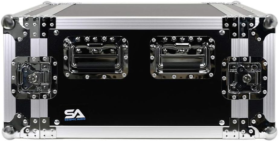 Seismic Audio - SA-PTR-6U - 6 Space Pro Audio DJ Road Rack Case - Pro Tour Grade