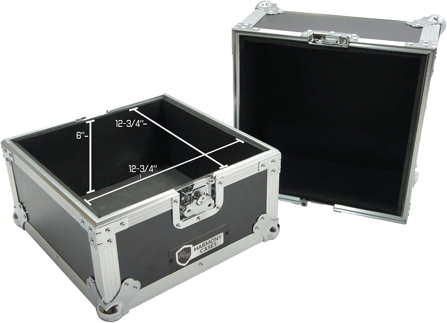 Harmony Audio Cases HCLP80 Flight Road Travel DJ Custom Case Holds 80 LP Vinyl Records