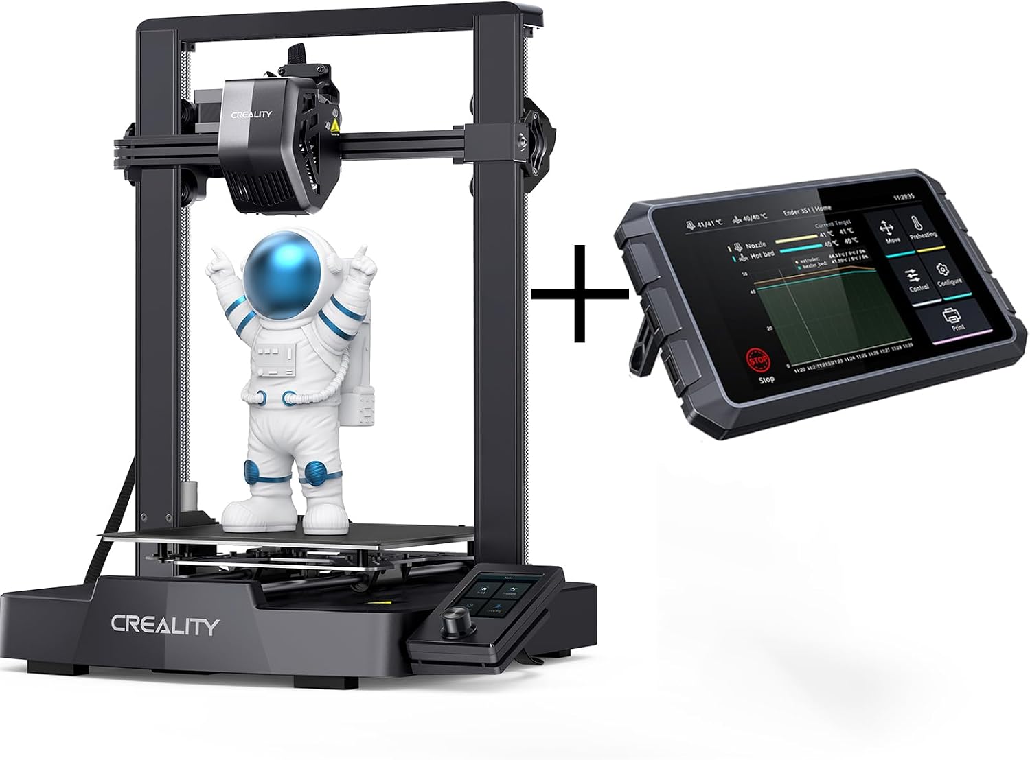 Creality Ender 3 V3 SE 3D Printer and Creality Sonic Pad Based on Klipper Firmware