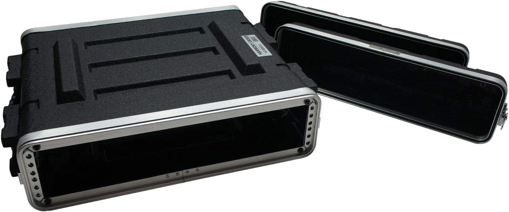 Harmony Audio Cases HCABS2U ABS Molded Plastic 2U Amp Amplifier Effect Case 19' Depth