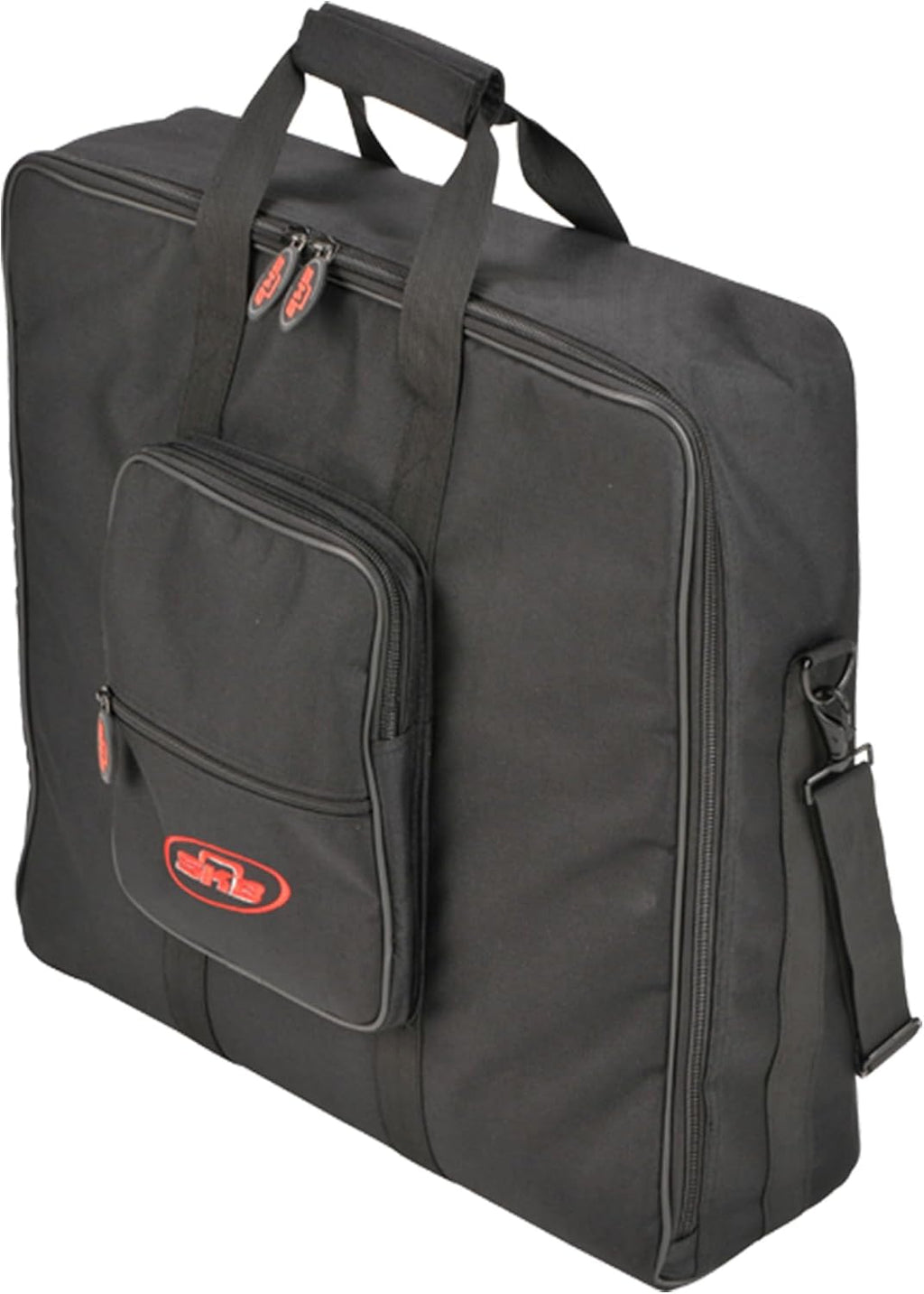 SKB Cases 1SKB-UB2020 UB Series Mixer Case, Padded Audio Equipment Bag for DJ Mixer, Recorder, Controller and Studio Gear, 20 x 20 x 5 Inch, Black