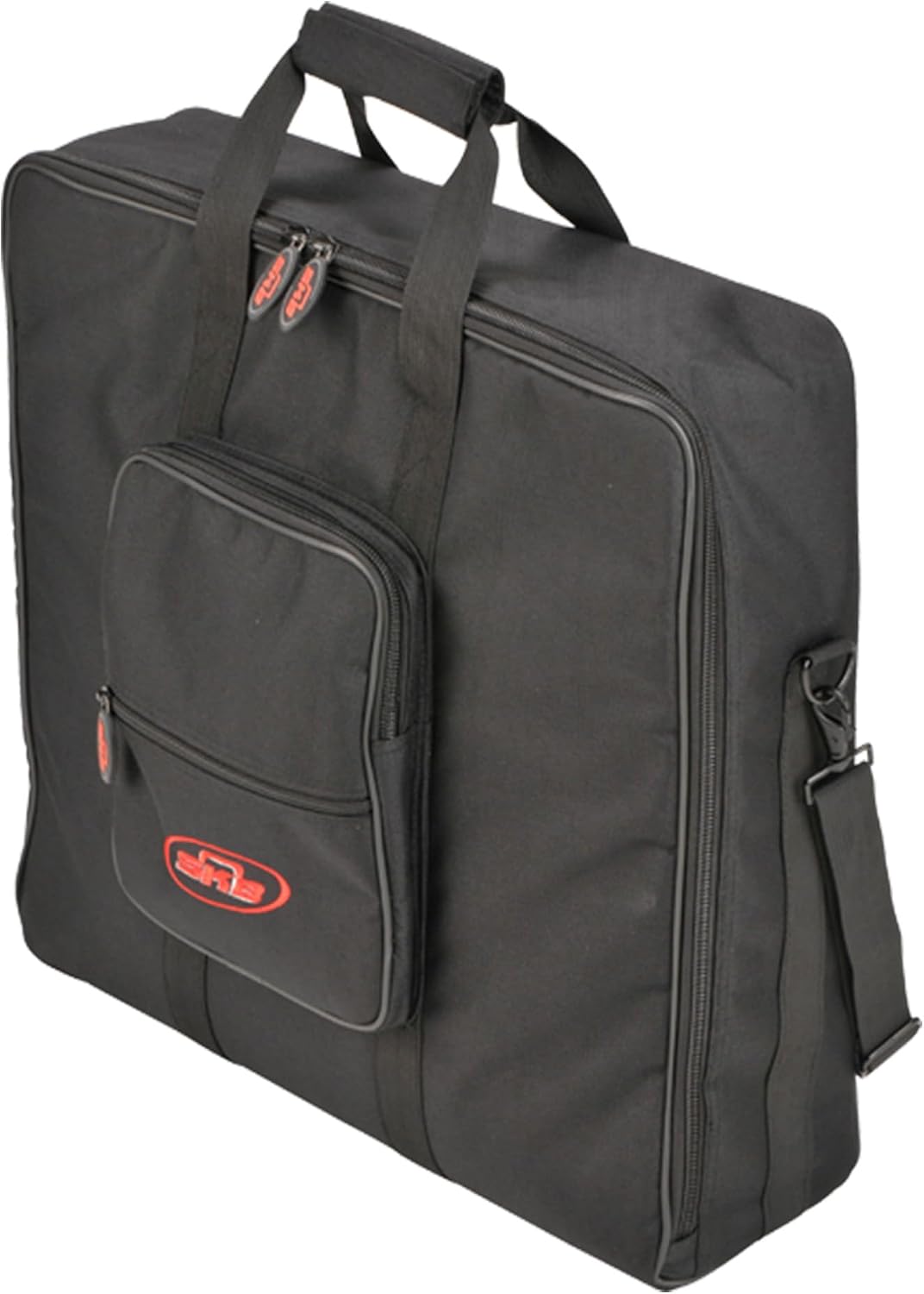 SKB Cases 1SKB-UB2020 UB Series Mixer Case, Padded Audio Equipment Bag for DJ Mixer, Recorder, Controller and Studio Gear, 20 x 20 x 5 Inch, Black
