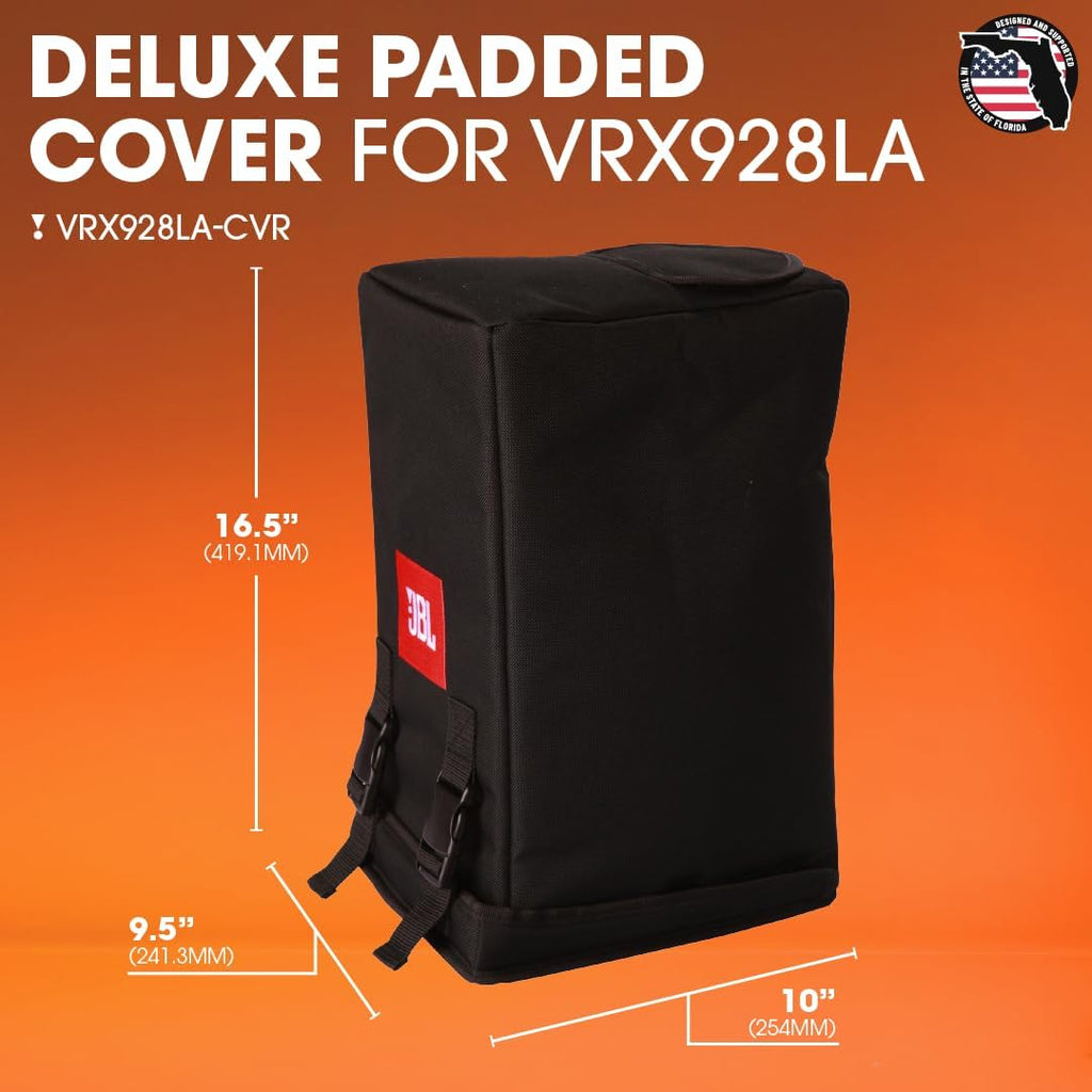 JBL Bags Deluxe Padded Protective Cover for VRX928LA Speaker, Black (VRX928LA-CVR)