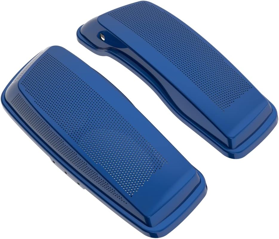 Advanblack Saddlebag Dual 6x9 Speaker lids, Audio Covers Fit for H-D Touring, Road Glide, Street Glide Special, Road King, 2014 2015 2016 2017 2018 2019 2020 2021 2022 2023