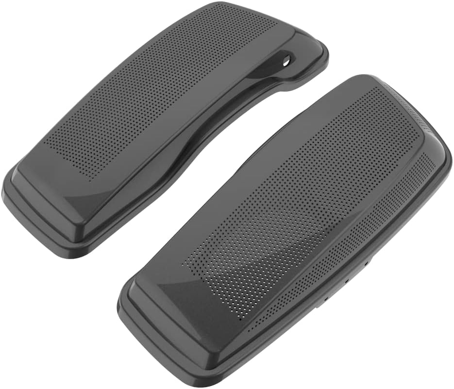 Advanblack Saddlebag Dual 6x9 Speaker lids, Audio Covers Fit for H-D Touring, Road Glide, Street Glide Special, Road King, 2014 2015 2016 2017 2018 2019 2020 2021 2022 2023