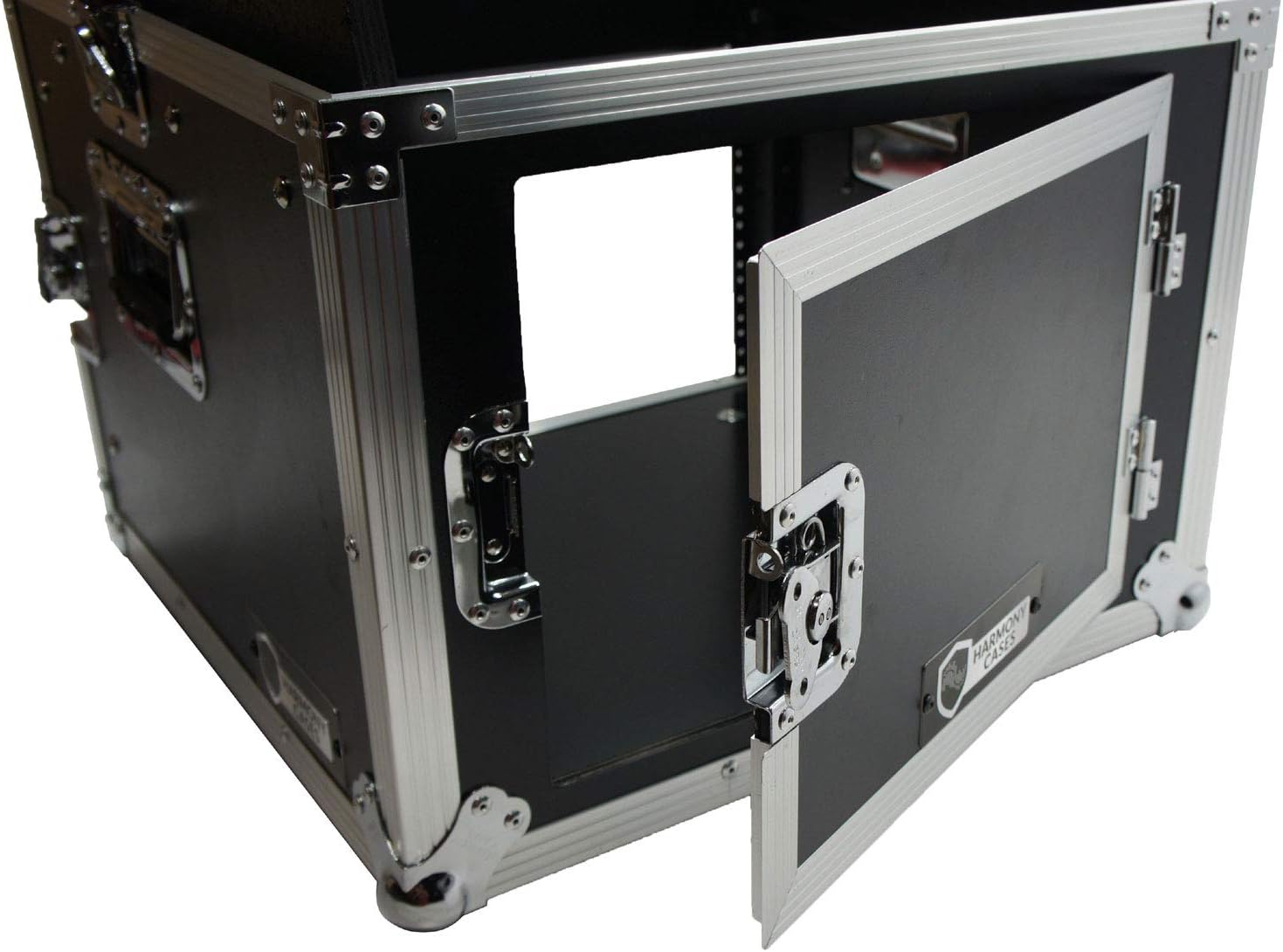 Harmony Audio Case HCM6U DJ Pro Audio 10U Slant Top 8U Vertical Mixer Rack Case New