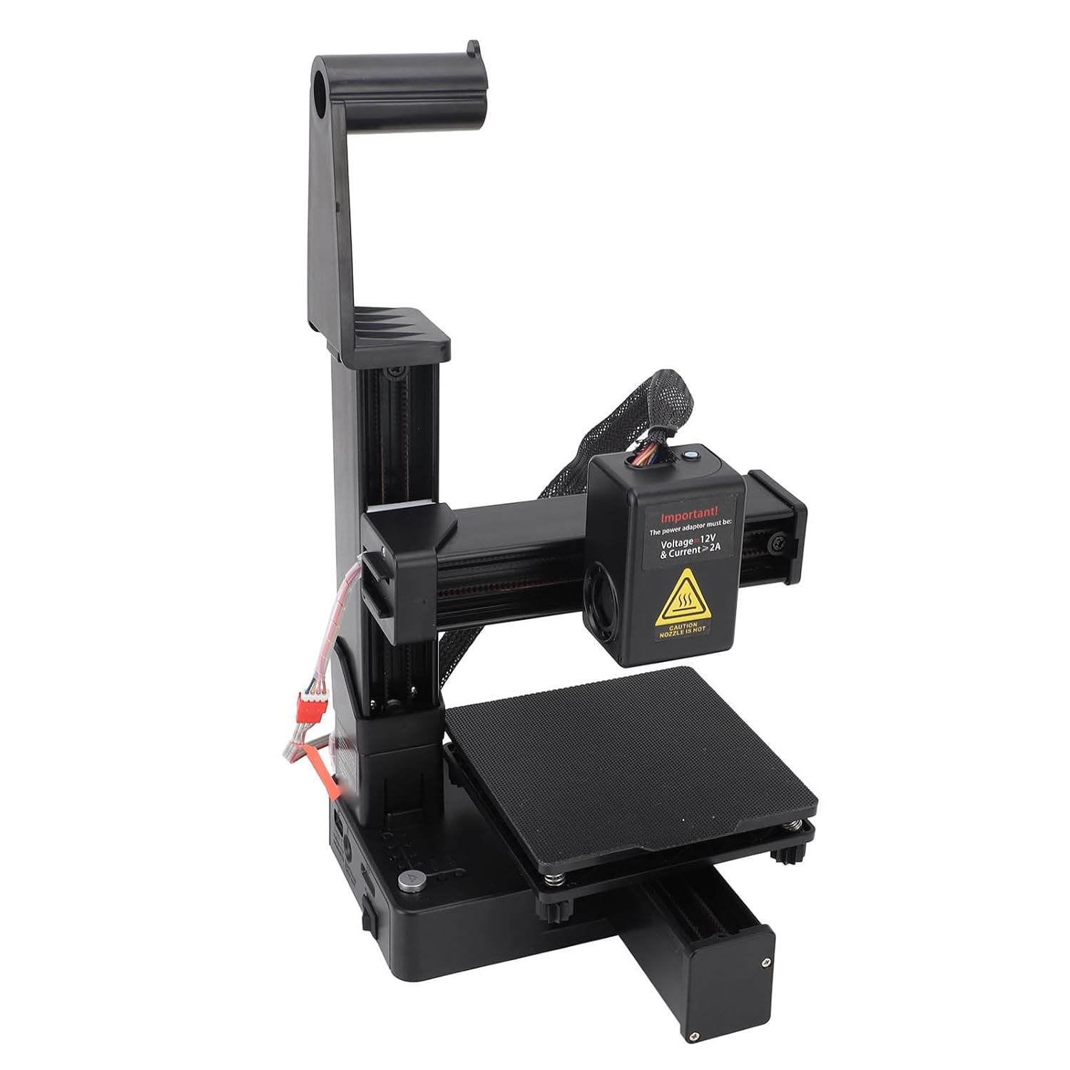 Mini 3D Printer for Beginners, High Accuracy Fast Heating Compact 3D Printing Machine, Quick Assembly, 3D Printer Easy for Kids, Print Size 4 x 4 x 4inch (US Plug)