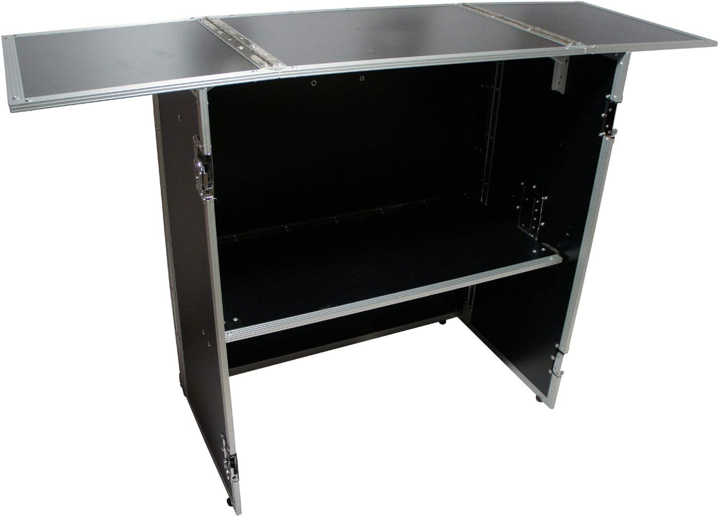 Harmony Audio Cases HCDJSTANDT Compact Fold Out Portable DJ Workstation Table