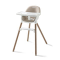 Graco Ready2Dine DLX 4-in-1 Highchair, Portable High Chair with 4 Growing Stages, Foldable Baby High Chair, Toddler Feeding Seat, Youth Stool, and Big Kid Seat, Linden