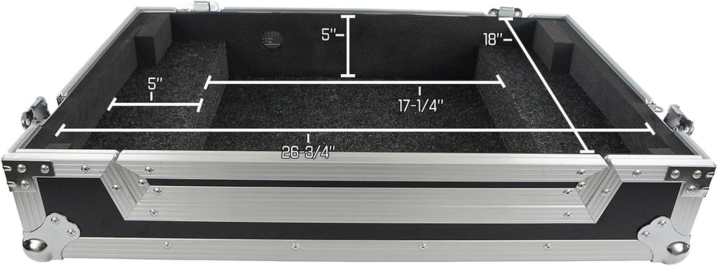 Harmony Audio Cases Compatible With Pioneer DDJ-FLX6 HCDDJFLX6W Flight DJ Road Custom Case With Wheels