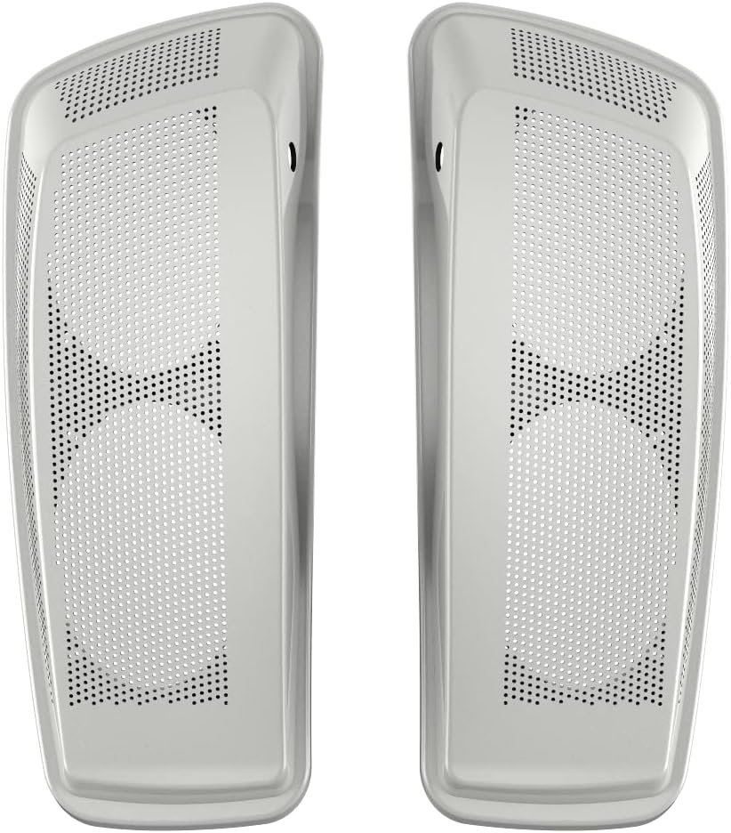 Advanblack Saddlebag Dual 6x9 Speaker lids, Audio Covers Fit for H-D Touring, Road Glide, Street Glide Special, Road King, 2014 2015 2016 2017 2018 2019 2020 2021 2022 2023