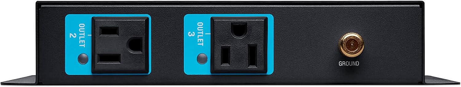 Panamax C3-IP Compact Power Manager - BlueBOLT-Enabled 3-Outlet Power Conditioner and Power Sequencer