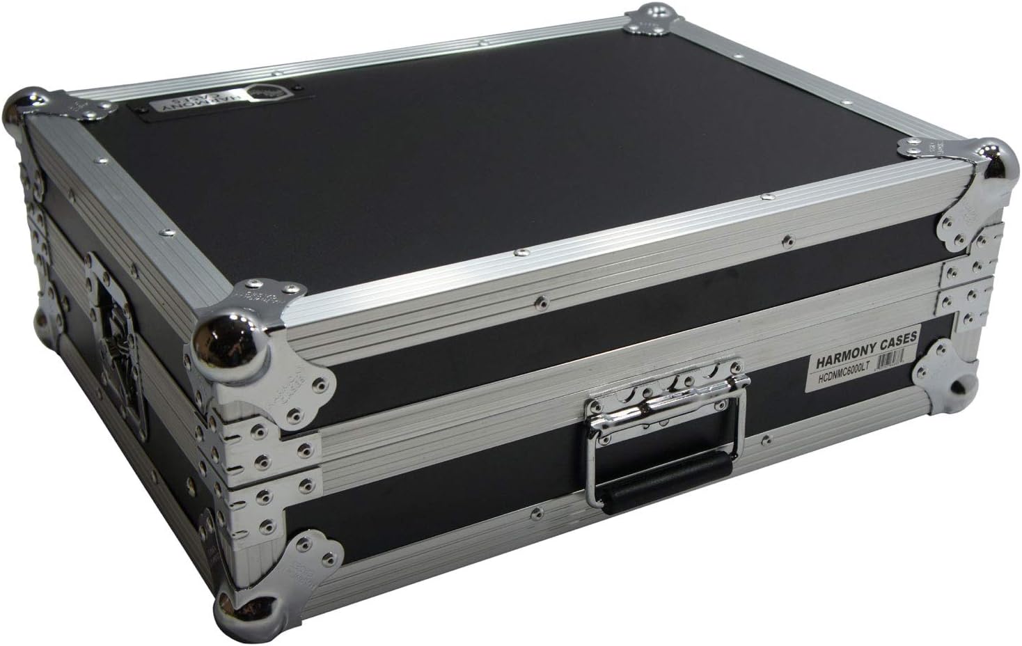 Harmony Audio HCDNMC6000LT Flight Glide Laptop Stand DJ Case Compatible with Denon DN-MC6000 MKII