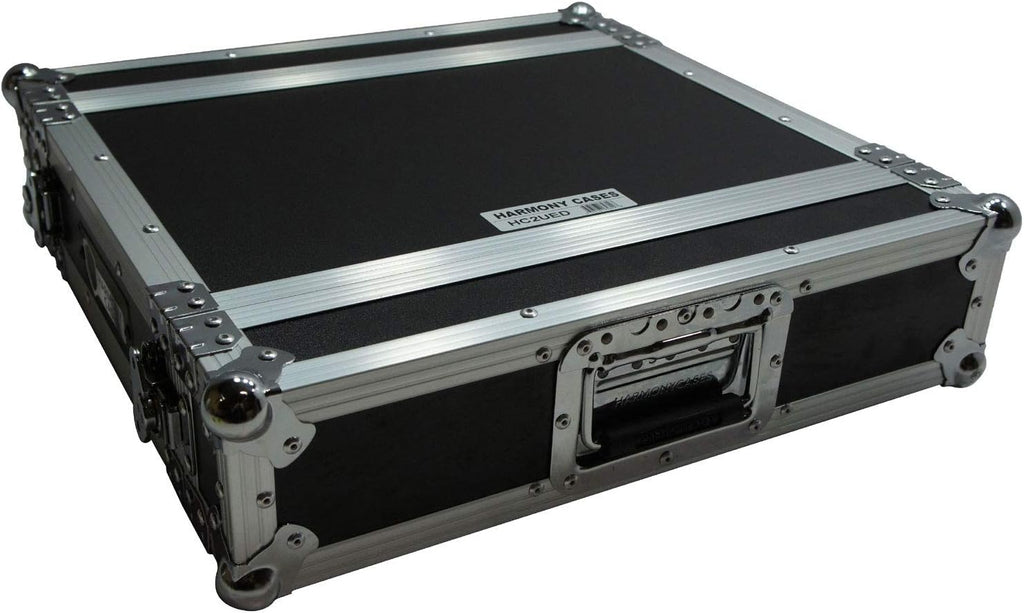 Harmony Audio Cases HC2UED Pro DJ Flight 2U FX Effect 16' Depth Road Vertical Case