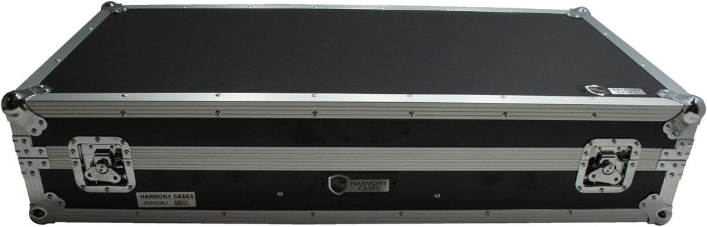 Harmony Audio HC2T1272WLT DJ Battle Coffin Compatible with (2) Rane 12 Turntables & Rane 72 Mixer - Case Only