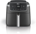 Ninja Air Fryer | 5 QT Capacity fit up to 4lbs of Fries | 5-in-1 Air Fry, Bake, Roast, Reheat, & Dehydrate | 400°F | Air Crisp Technology | 1750 Watts | Nonstick Basket & Crisper Plate | Grey | AF142