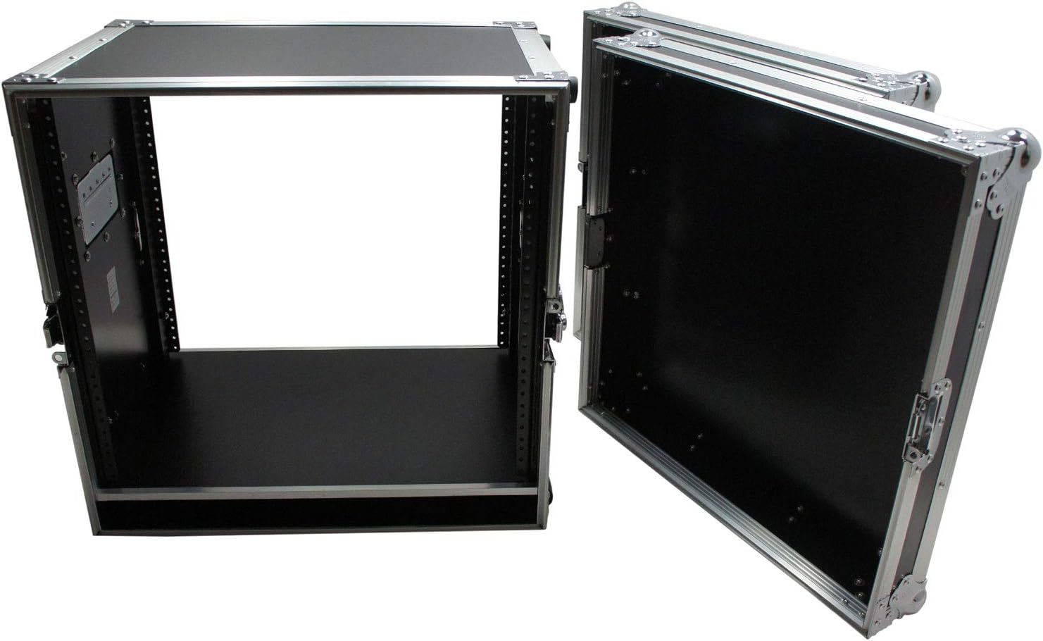 Harmony Audio Cases HC10UEDHW DJ Flight 10U FX Effect 16' Depth Case Casters & Handle