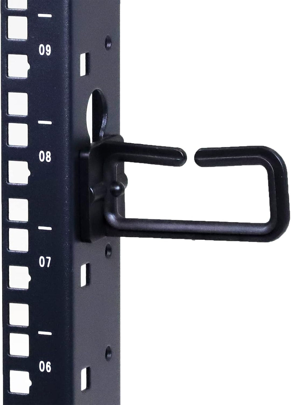 AEONS 18U 4-Post IT Open Frame Server Rack 19 Inch Depth-Adjustable (22' to 40') Network Equipment AV Gear w/Cable Management