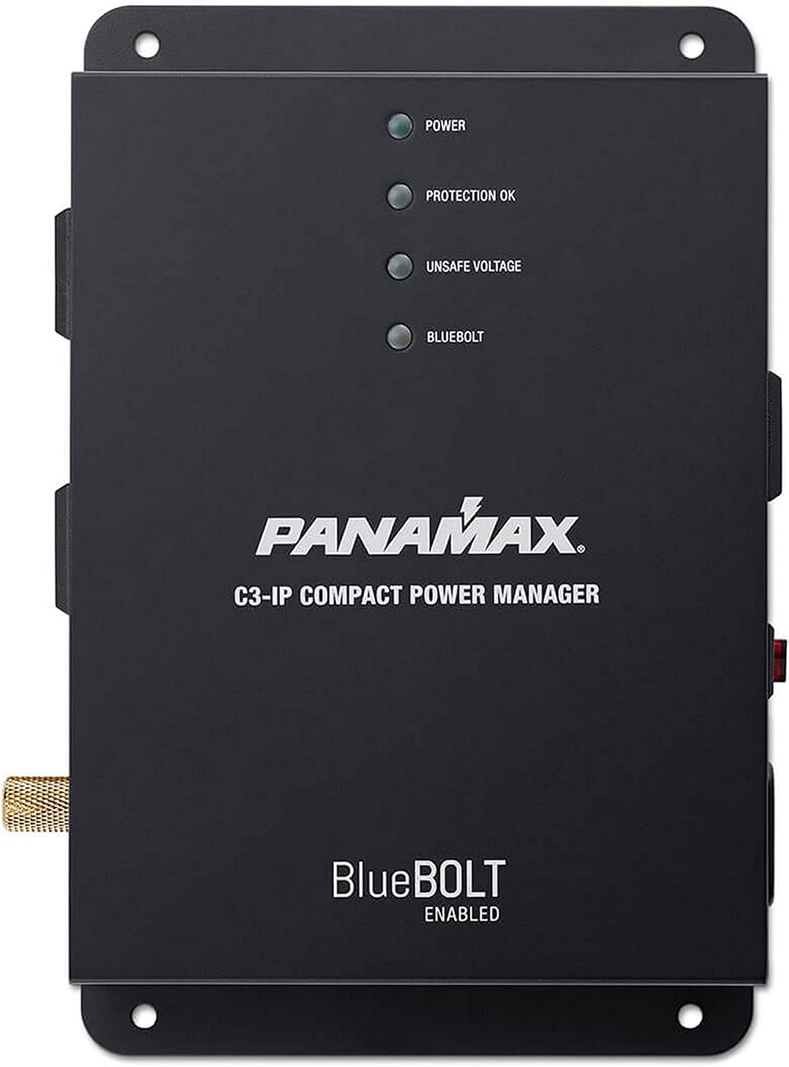 Panamax C3-IP Compact Power Manager - BlueBOLT-Enabled 3-Outlet Power Conditioner and Power Sequencer