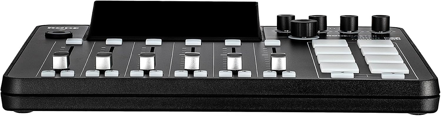 RODE RODECaster Pro II + 4x Headphones + 4x Podcast Microphone + 64GB Micro SD Memory Card + 2x USB- C + More (Bundle)