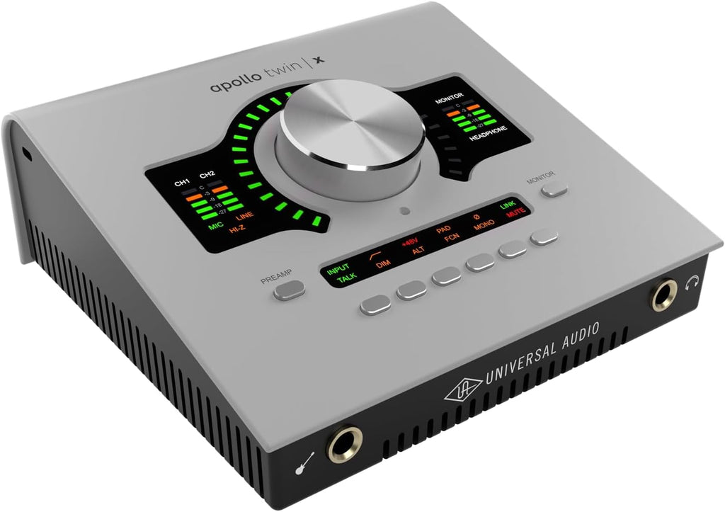 Universal Audio Apollo Twin X QUAD Gen 2 Studio + Edition Thunderbolt 3 Audio Interface