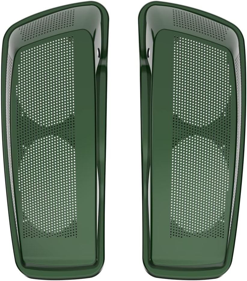 Advanblack Saddlebag Dual 6x9 Speaker lids, Audio Covers Fit for H-D Touring, Road Glide, Street Glide Special, Road King, 2014 2015 2016 2017 2018 2019 2020 2021 2022 2023
