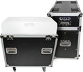 ProX XS-6XBP3030 ATA Flight Style Road Case 30' in. Aluminum 8mm F34 F32 F31 Truss Base Plates - Fits 6x