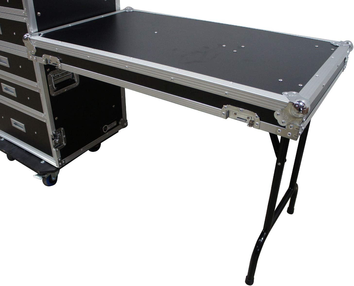 Harmony Audio Cases HC-drawerC Portable Rolling 7 Drawer Production Vendor Show Work Case Table