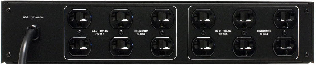 Furman P-2400 AR Power Conditioner True RMS Voltage Regulation Delivers Stable Voltage Output