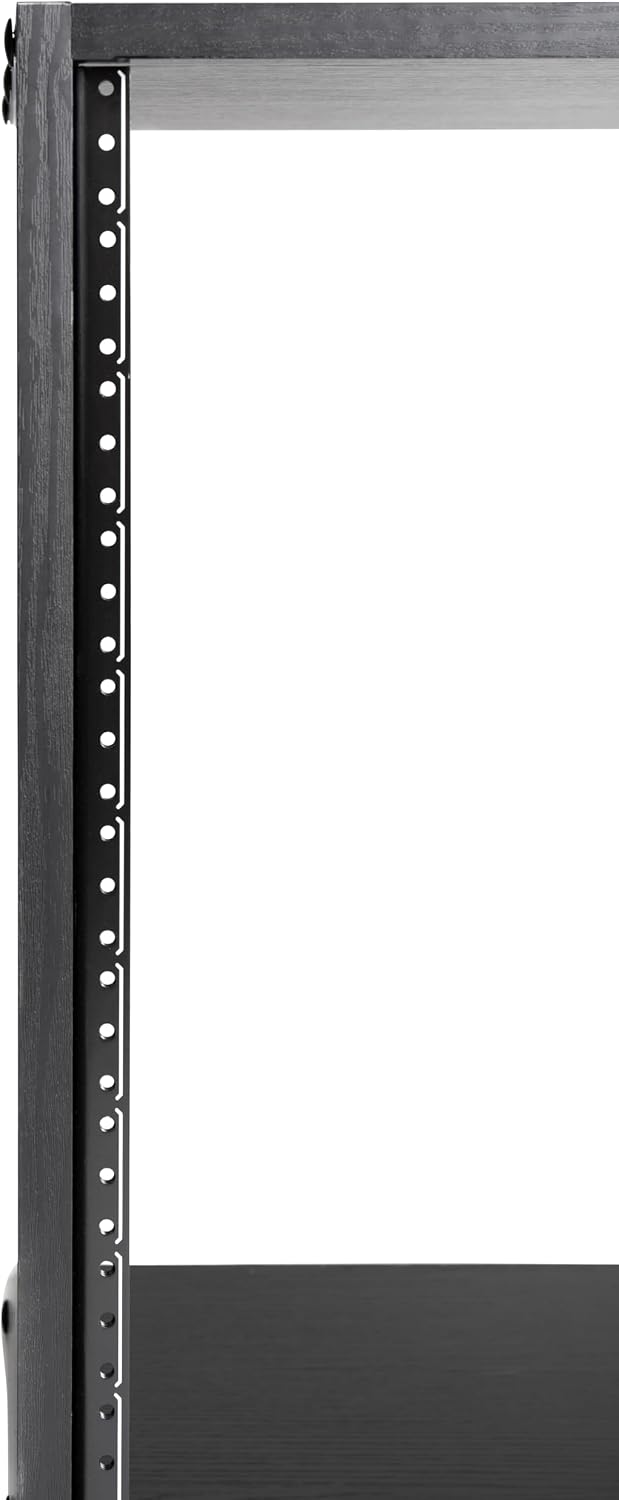 Gator Cases Content Creator Series Wooden Studio Rack Case with 15.25' Rackable Depth, 12U (GR-STUDIO-12U)