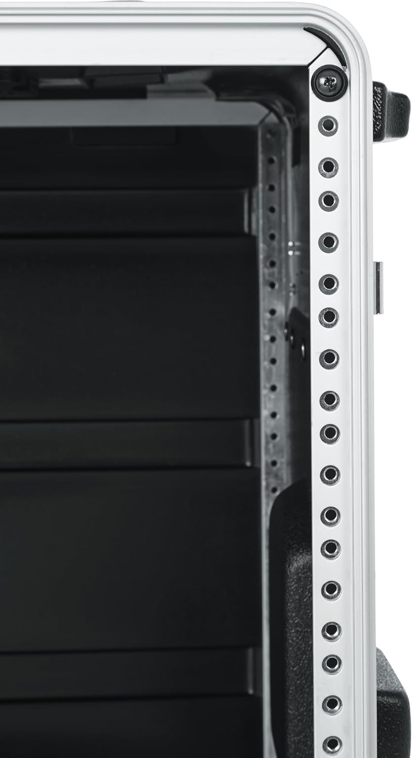 Gator Cases Lightweight Molded 12U Rack Case with Heavy Duty Latches, Standard 19.25' Depth (GR-12L)