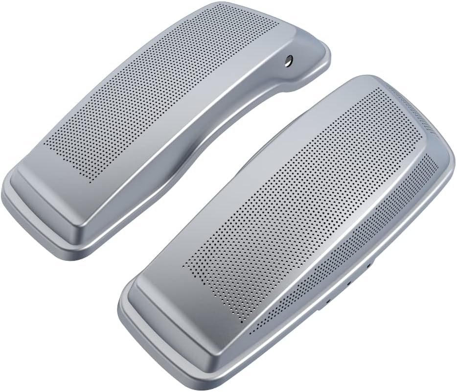 Advanblack Saddlebag Dual 6x9 Speaker lids, Audio Covers Fit for H-D Touring, Road Glide, Street Glide Special, Road King, 2014 2015 2016 2017 2018 2019 2020 2021 2022 2023
