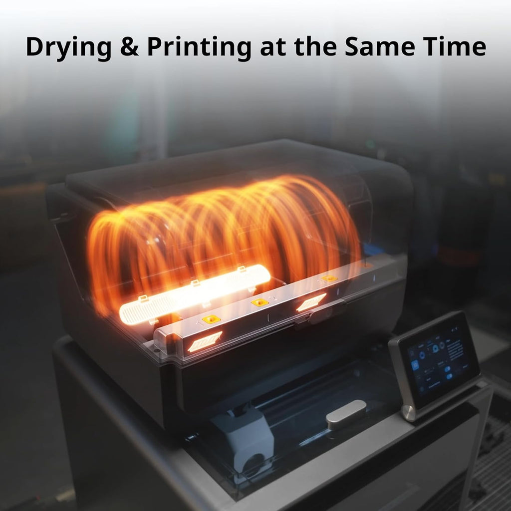 Anycubic Kobra S1 Combo Multicolor 3D Printer with Anycubic ACE PRO, 4 Multicolor, Drying and Printing at the Same Time, 600mm/s Fast Speed with 320℃ Hotend, Built-in Camera 44dB Quiet 250*250*250mm