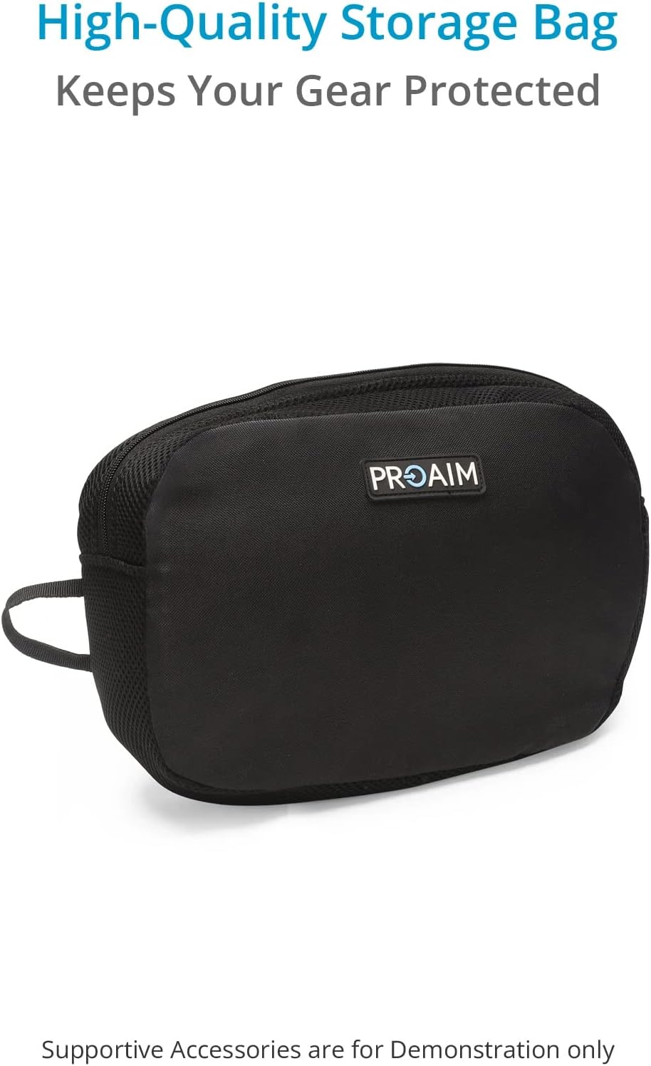 PROAIM Cube Universal Jacket for Field Audio Recorder Bags | Adjustable Vest for Sound Recordists, Soundmen & Audio Mixers - Comes with Accessory Pockets for Often Used Tools (JK-CBUH-01)